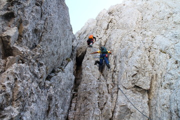 Via ferrata Großer Feistringstein  (1836 m), Austria