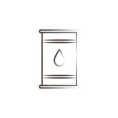 barrel, oil icon. Element of desert icon for mobile concept and web apps. Hand draw barrel, oil icon can be used for web and mobile