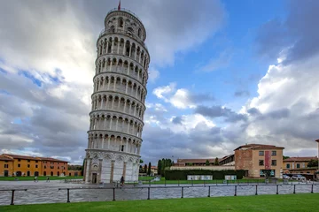 Gartenposter Schiefe Turm von Pisa ピサの斜塔