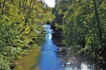 L'Auvézère.