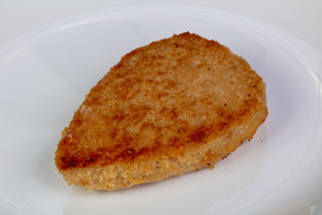 Roasted fish cutlet