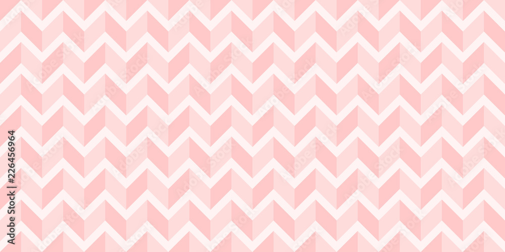 Poster Background pattern seamless modern abstract sweet pink zigzag vector design.
