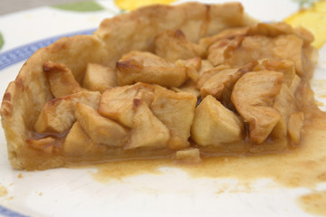 tarte aux pommes caramélisées