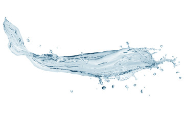 Obraz premium Water ,water splash isolated on white background,water