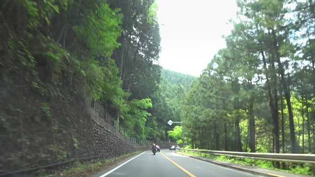 View from car