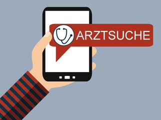 Stethoskop - Arztsuche mit dem Smartphone