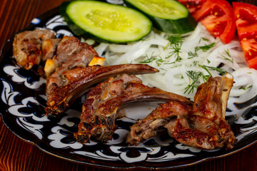 Lamb loin chops