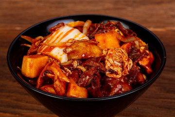 Kimchi with beef