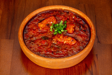 Georgian traditional chashushuli