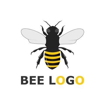The Bee logo for bee or honey business