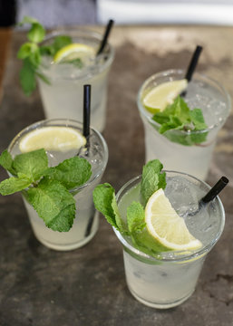Drinks at a restaurant, Jerusalem, Israel.