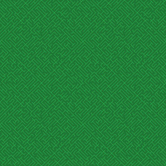 Labyrinth background. Geometric irregular backdrop. Abstract green seamless line maze pattern. 