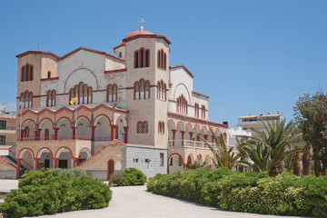 Fototapeta na wymiar Griechisch-orthodoxe Kirche in Kreta
