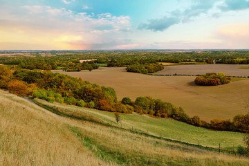 Fototapeta na wymiar Beautiful Berkshire Landscape