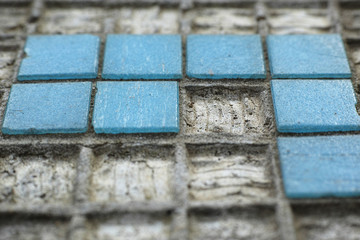 blue tile