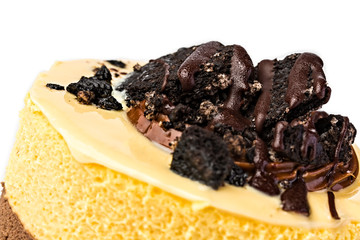 Chocolate & banana cake