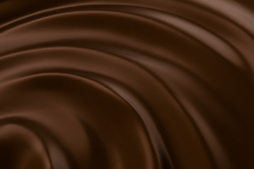 チョコレートクリームのテクスチャCG