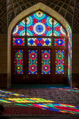 Obraz na płótnie Canvas Nasir ol Molk Mosque