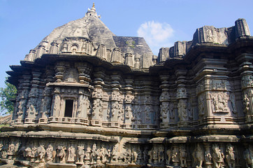 Partial view of Kopeshwar Temple, Khidrapur, Maharashtra.
