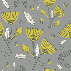 Fototapeta premium Meadowflower Floral Pattern