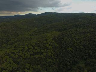 paisajes aereos con drone