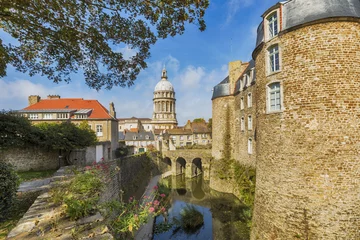 Photo sur Plexiglas Fortified city of Boulogne-sur-Mer, France