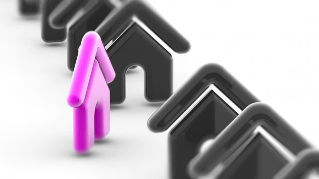 House icon. Looping footage has 4K resolution and encoder Prores 4444.