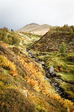 Views approaching Ben Lawers. Ben Lawers is the highest mountain in the southern part of the Scottish Highlands. It lies to the north side of Loch Tay.