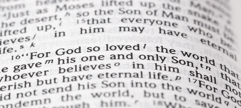 God So Loved the Word That He Gave His One and Only Son - Powered by Adobe
