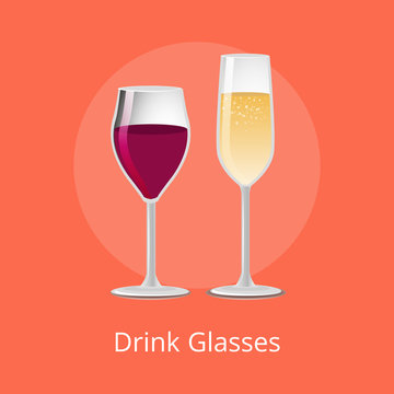 Drink Glasses Elite Glassware Expensive Red Wine