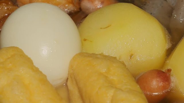 Japanese fish cake stew - Oden