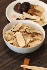 焼き松茸と松茸ご飯