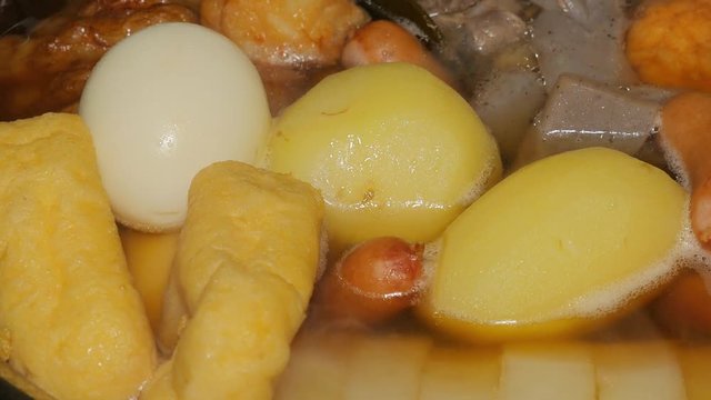 Japanese fish cake stew - Oden