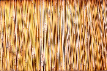 Bamboo sticks panel