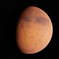 3d rendered medically accurate illustration of mars © Sebastian Kaulitzki