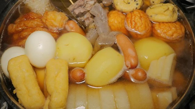 Japanese fish cake stew - Oden