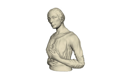 Fototapeta na wymiar Antike Statue einer Frau