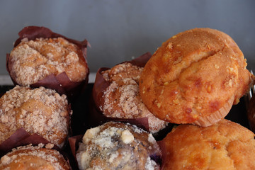 Fresh made muffins