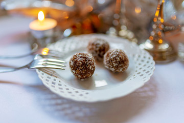 Adventszeit, Weihnachten, Genuß mit Pralinen