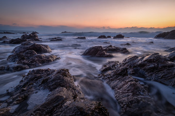 Dollar cove near Gunwalloe in cornwall england uk 