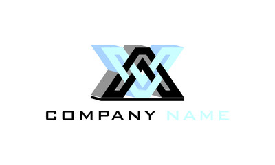 V company logo