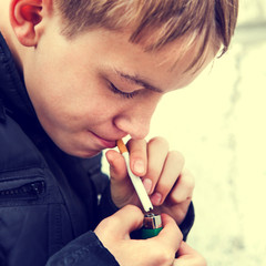Boy with a Cigarette