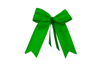 grünes Band - Geschenkschleife