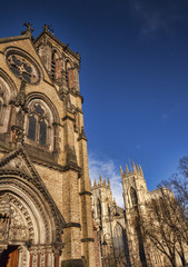 Fototapeta na wymiar Churches in York