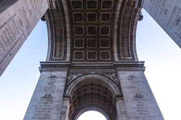 Arco di trionfo parigi - triumphal arc paris - Luca Baldereschi  - obrazy, fototapety, plakaty