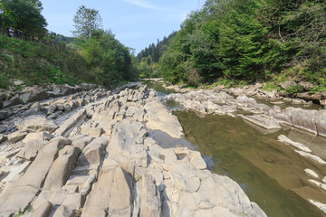 Sine Wiry Nature Reserve - located in municipalities of Cisna and Solina in Podkarpackie Voivodeship in Bieszczady mountains, Poland