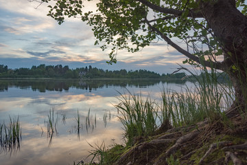 Silence after sun is going down 