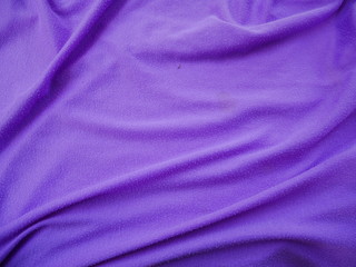 purple silk fabric background.sportswear cloth texture