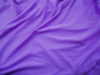 purple silk fabric background.sportswear cloth texture