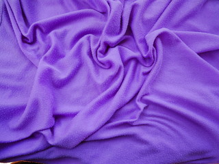 smooth elegant purple silk fabric background